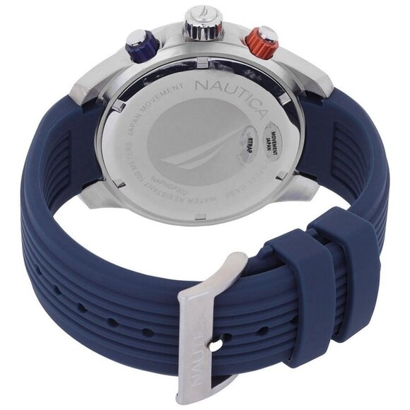 NWT Nautica Fashion Men's Quartz Steel Authentic Watch - Picture 3 of 3